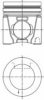 KOLBENSCHMIDT 41166600 Piston